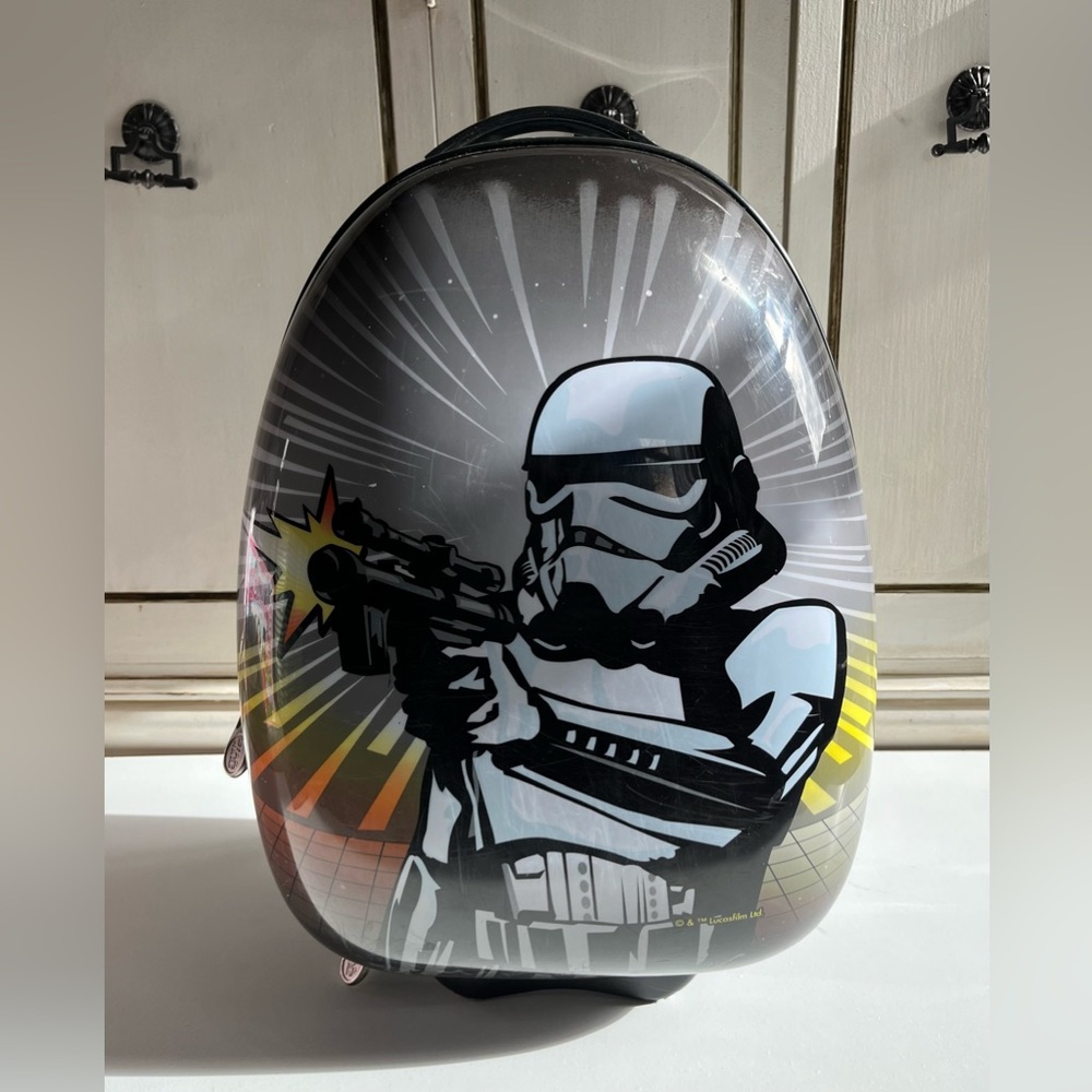 American Tourister Star Wars Stormtrooper 18" Wheeled Hardside Upright Suitcase